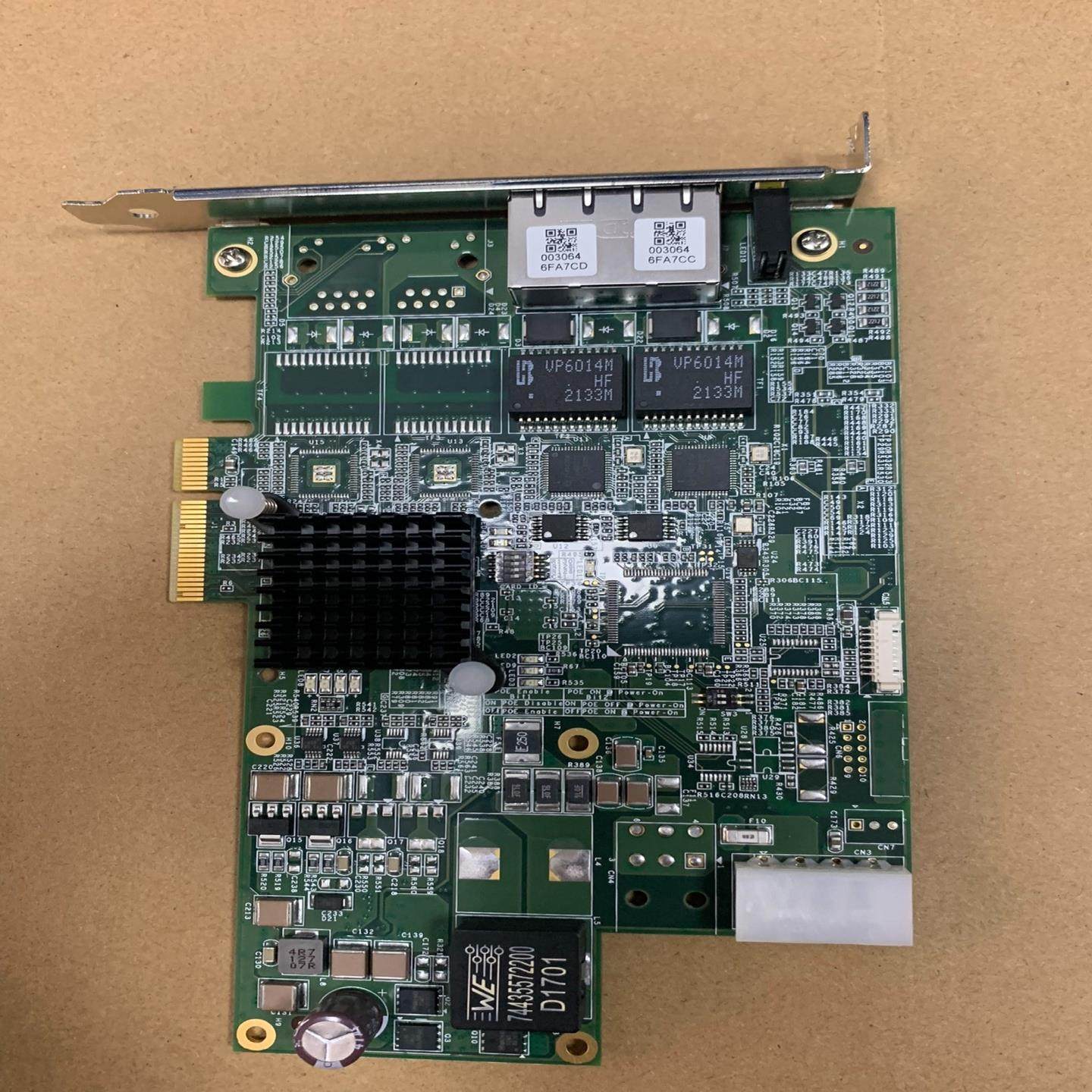 【议价】全新凌华图像采集卡PCLe-GIE62+ 高速千兆图像采集卡