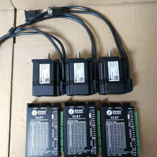 【议价】雷赛57闭环步进电机套装，驱动器型号CL57，电机型号57C