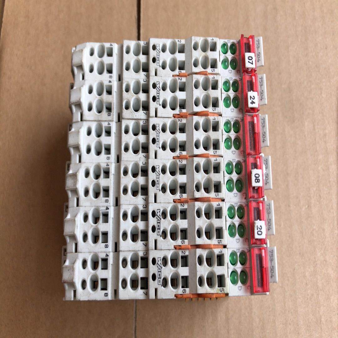 【议价】正品原装拆机WAGO 753-504 包好 成色漂亮 功能完