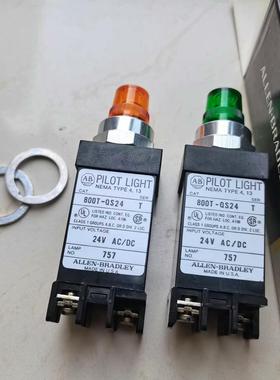 【议价】AB指示灯800T-QS24G橙色 绿色24V实拍图现货80