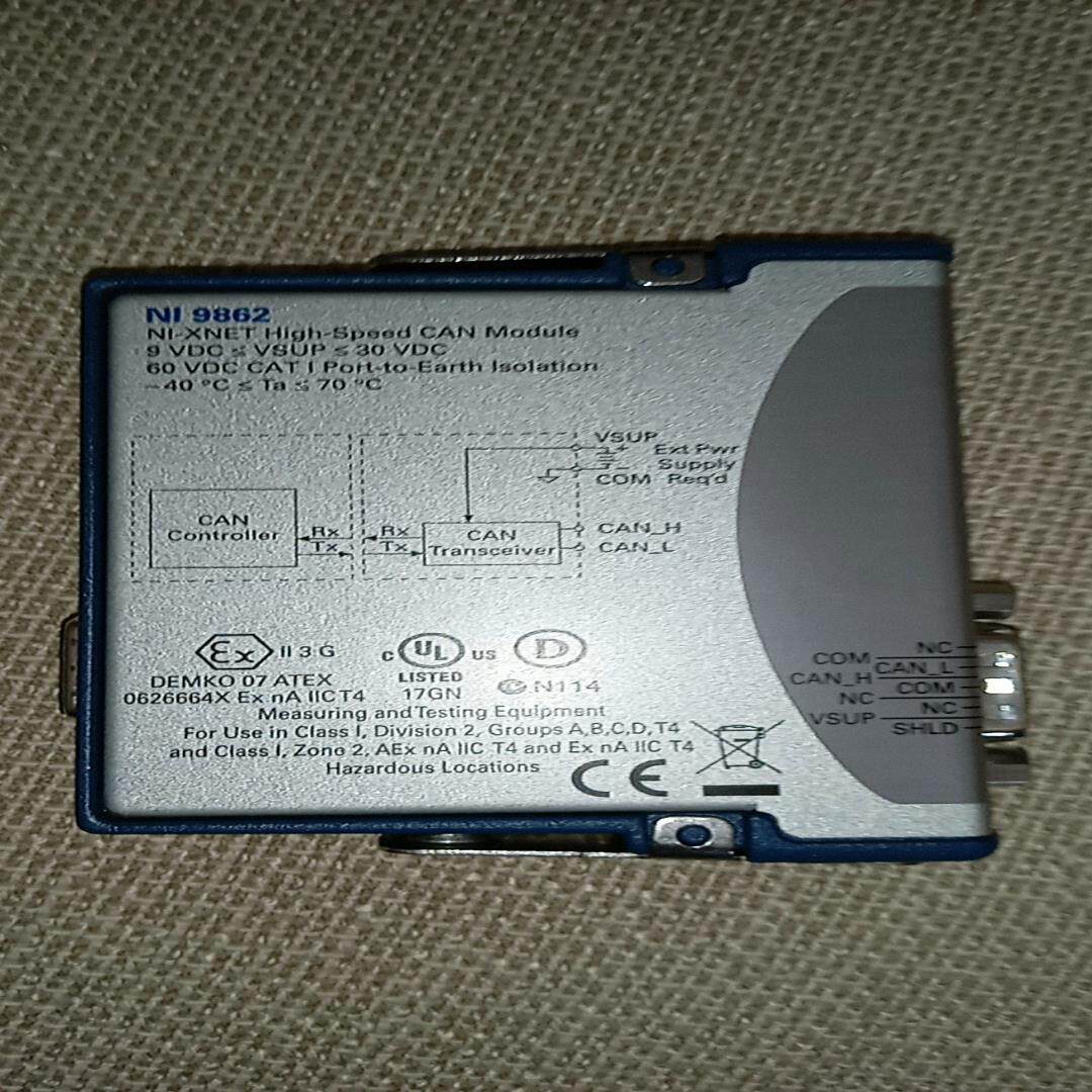 【议价】NI-9862模块CAN通信用的直接拍就可以全新的
