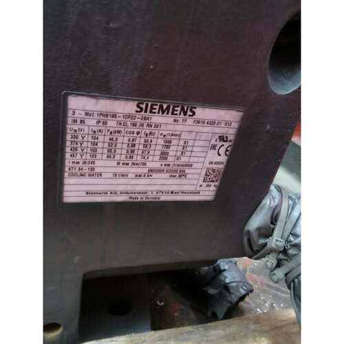 【议价】西门子主轴水冷电机1PH8165-1DF22-0BA1,1P