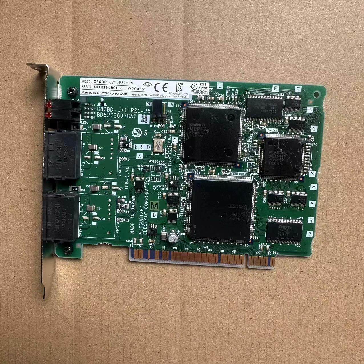 【议价】三菱 Q80BD-J71LP21-25 PLC模块PC端光纤