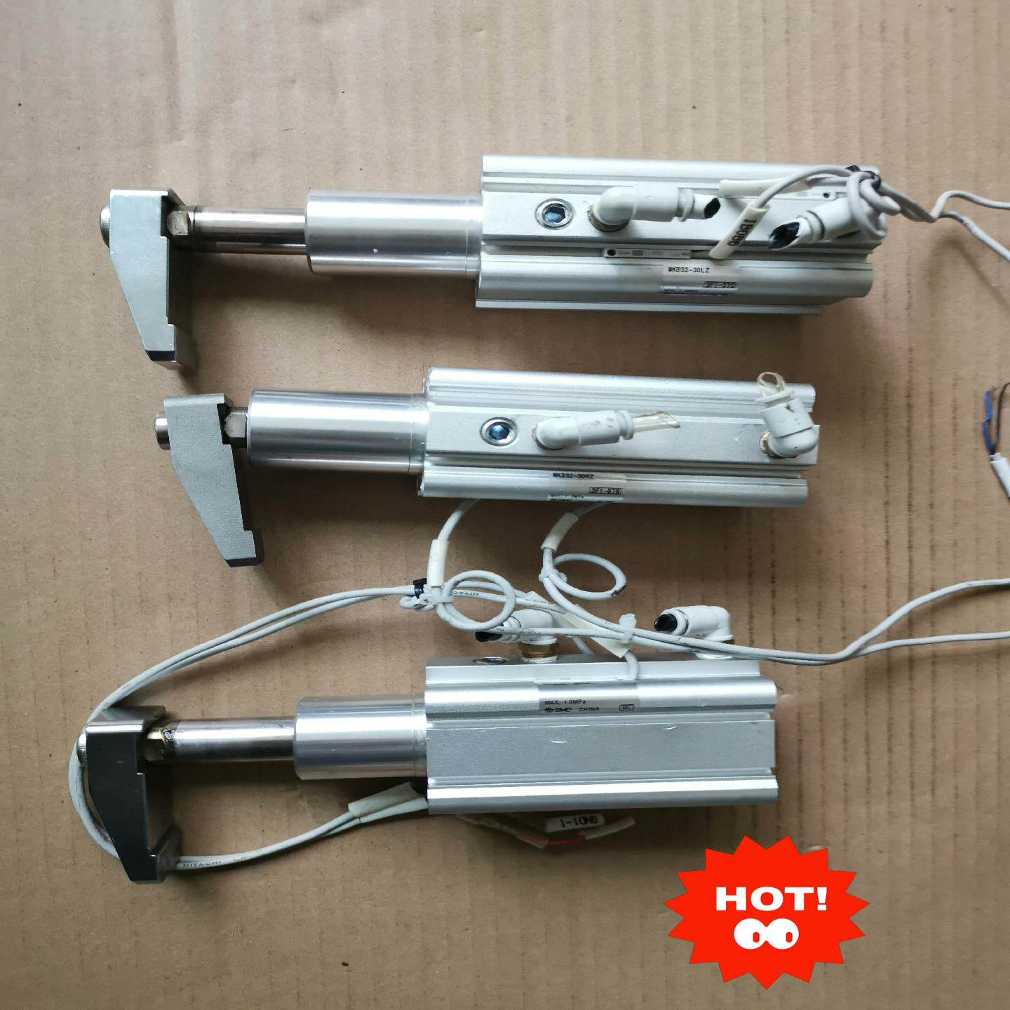 【议价】SMC旋转夹紧转角气缸MKB32-30LZ