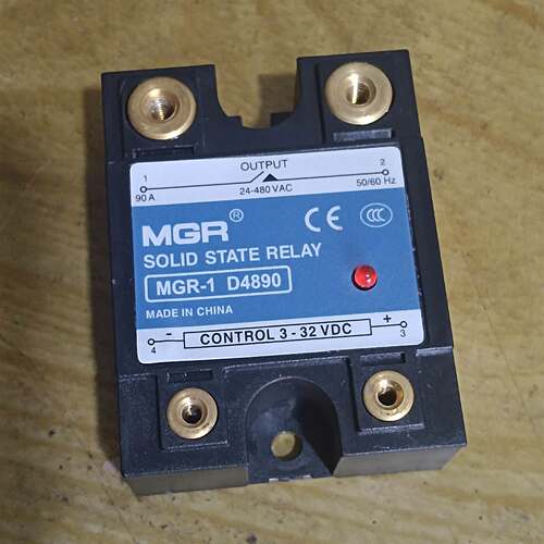 【议价】美格尔单相固态继电器SSR MGR-1 D4890直流控交流