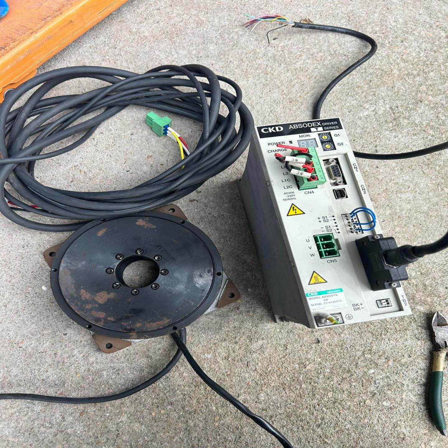 【议价】CKD直驱马达dd马达驱动电机AX4009TS一DM04一P