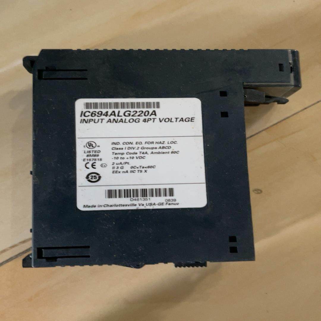 【议价】ge 模块ic694alg220功能坏