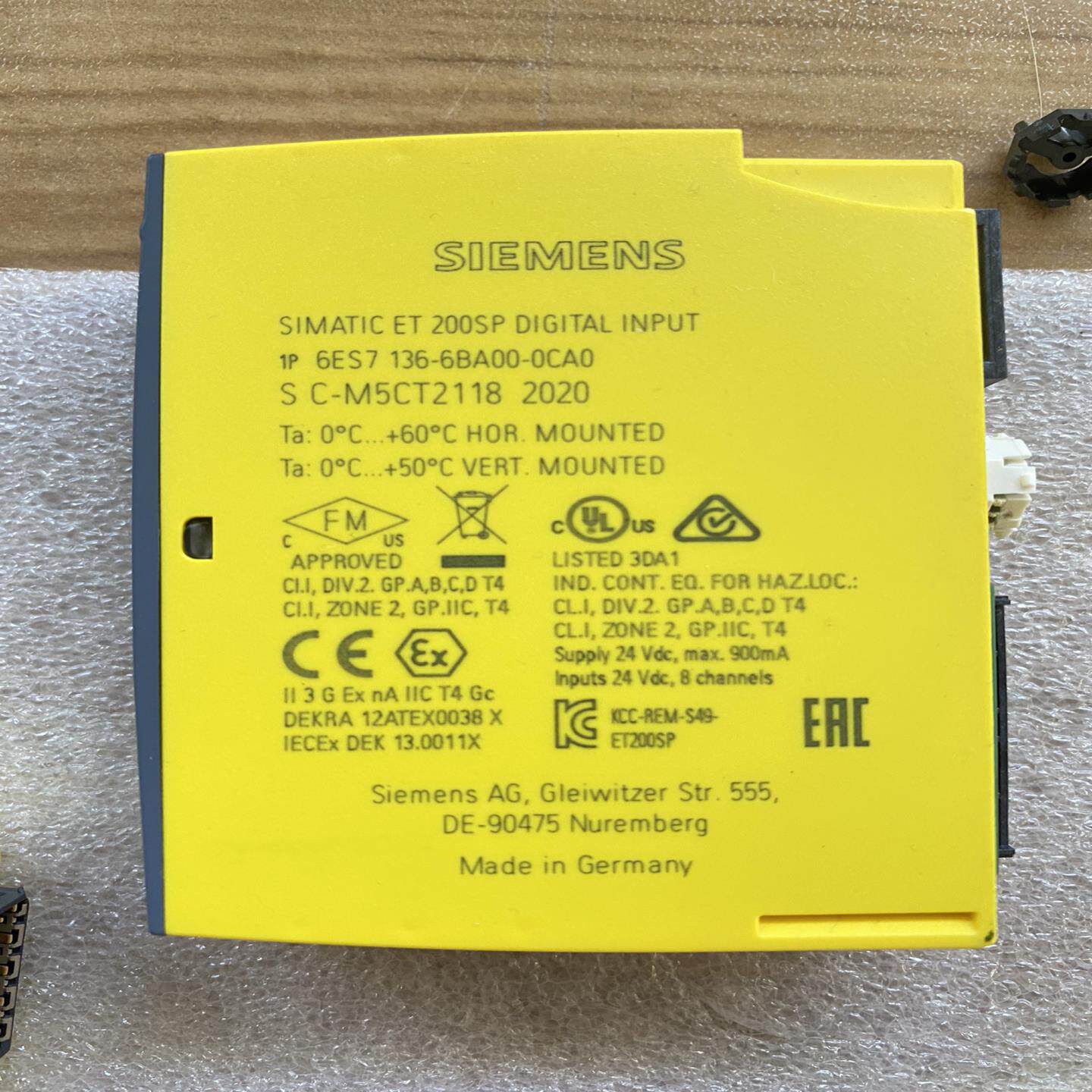 【议价】6ES7136-6BA00-0CA0西门子模块充新现货有