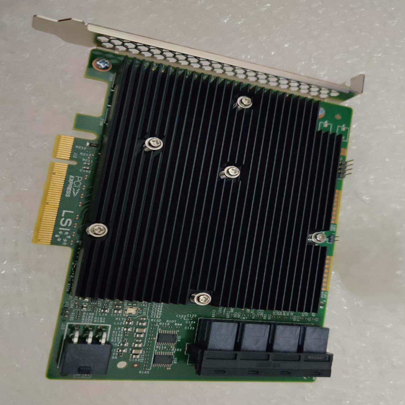 【议价】95新 原装 Lsi 9300-16i 双sas3008 i