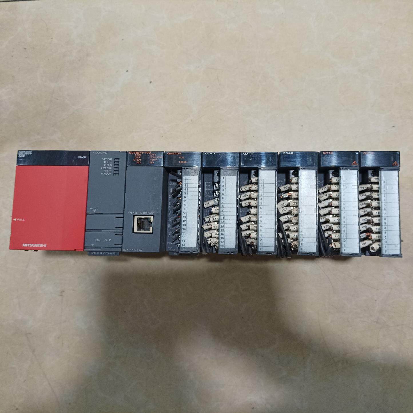 【议价】拆机一套Q系列模块QJ71E71-100Q61PQ02C