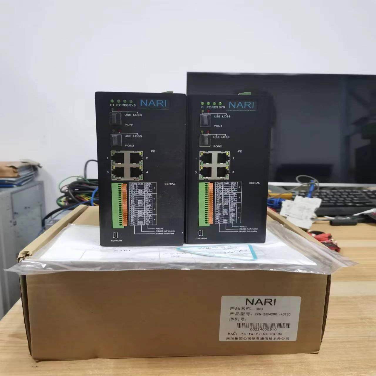 【议价】全新国电南瑞光网络单元ONU设备全新带包装南瑞科技NSR-3