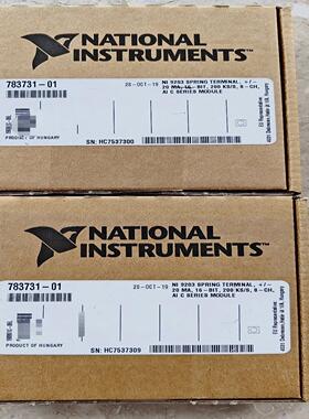 【议价】783731-01NI 9203采集卡全新未拆封需要的