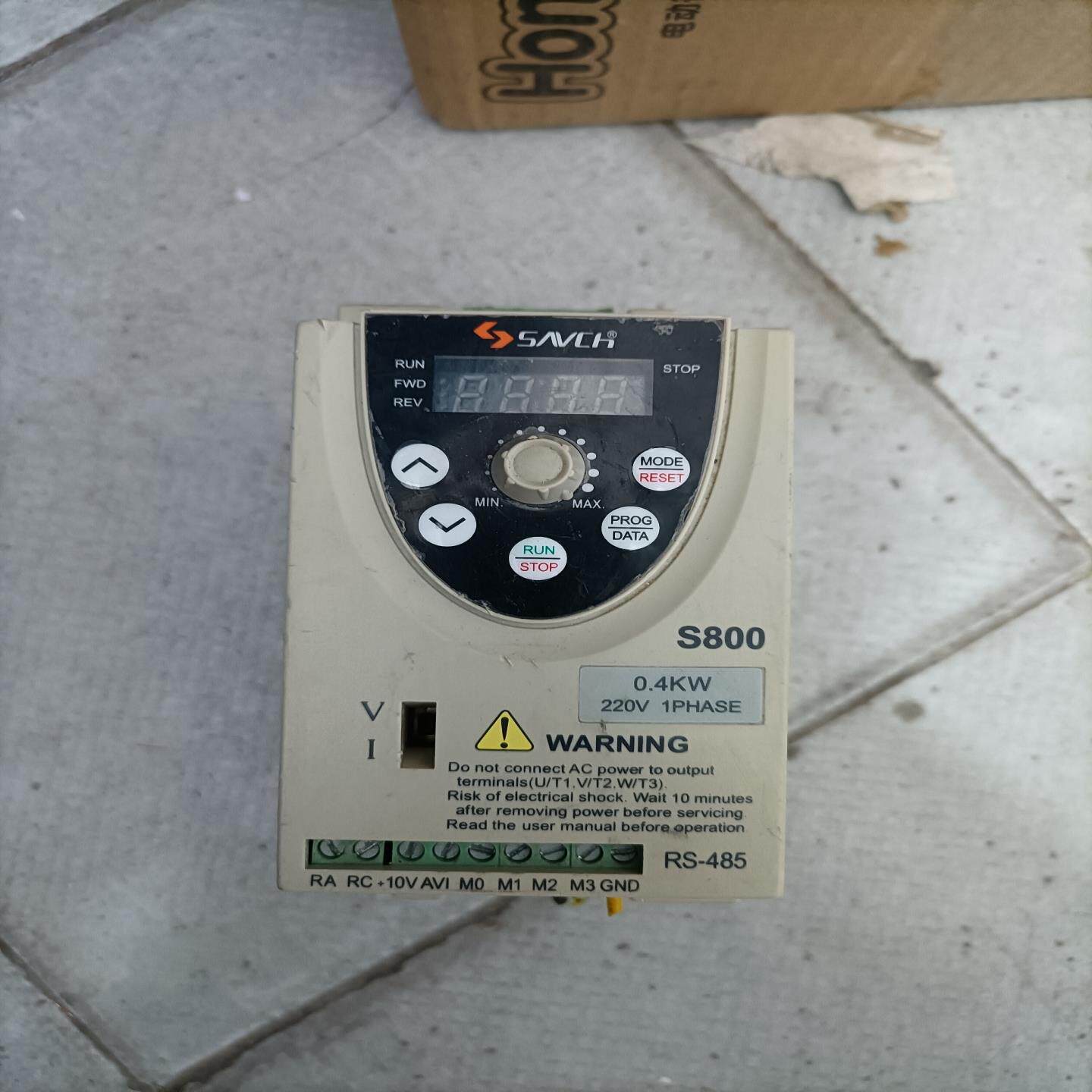 【议价】台湾三碁变频器S800-2S04G单相220V 04KW