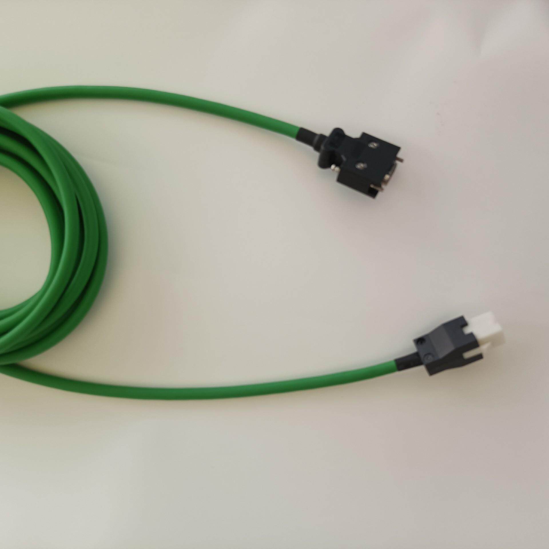 【议价】三菱J2S系列伺服电机编码器线 小功率3米拖链线 66