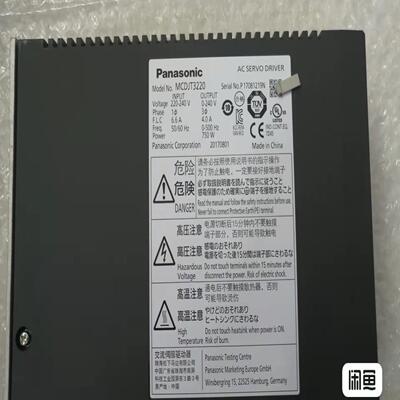 [议价]松下伺服驱动器MCDJT3220全新750W无外包装一台实