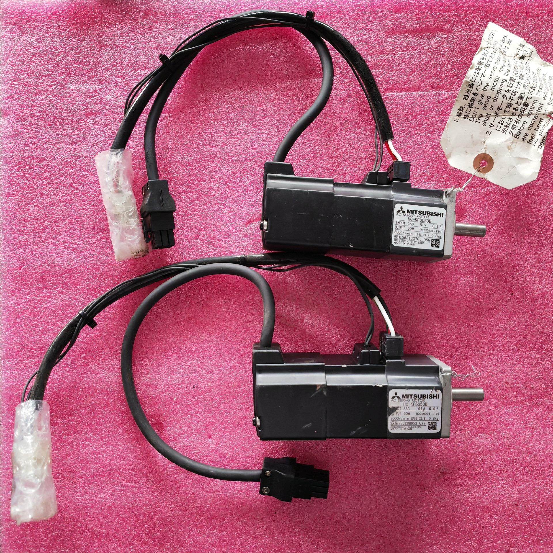 【议价】三菱伺服电机HC-KFS053B工厂倒闭备用件有2台图