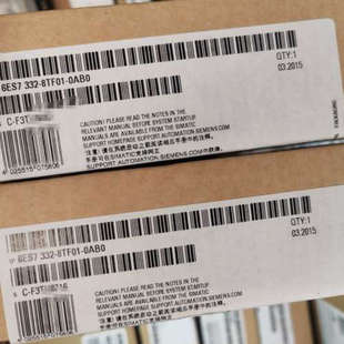 议价 0AB0模块 6ES7 8TF01 未拆封 332