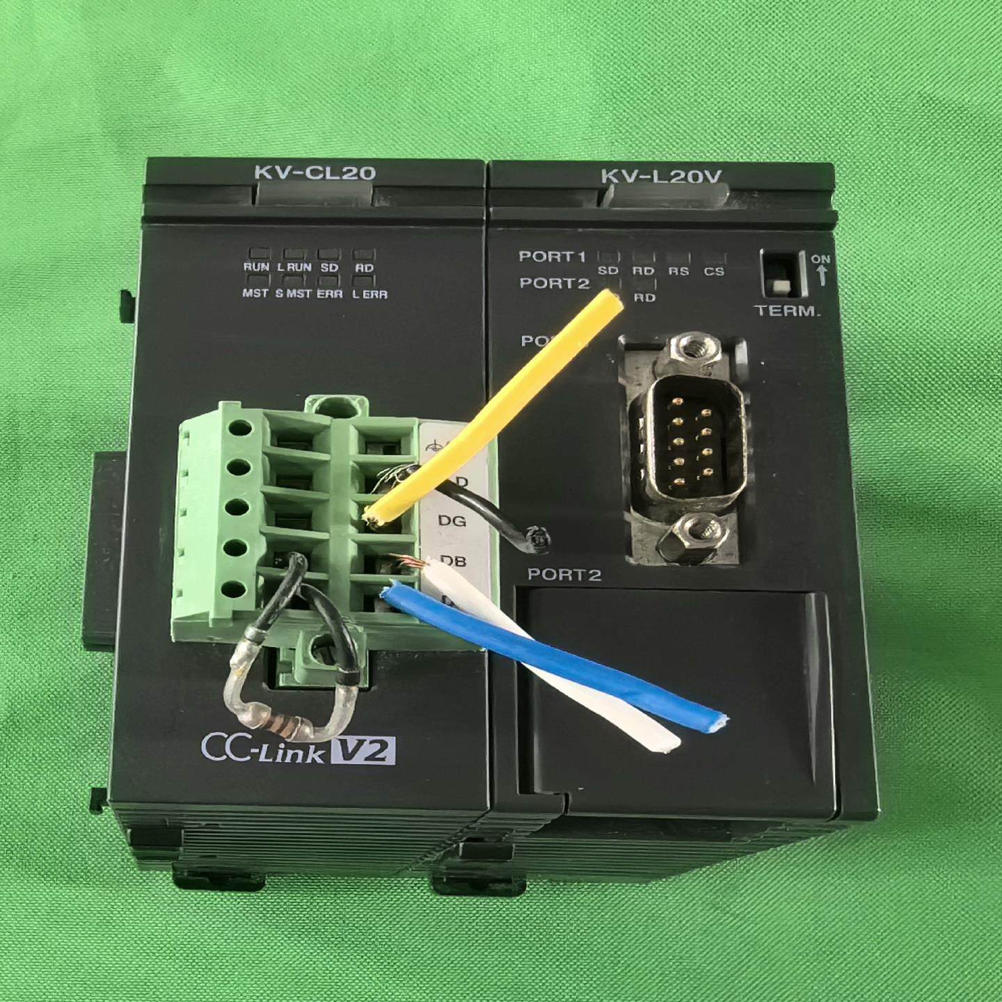 【议价】9新以上基恩士PLCKV-CL20KV-L20VKV-