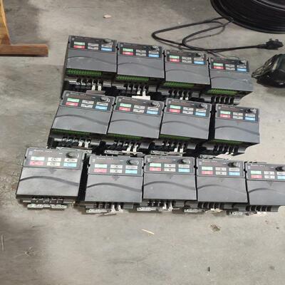 【议价】拆机台达VFD007E21A变频器13台无破损5台外壳破