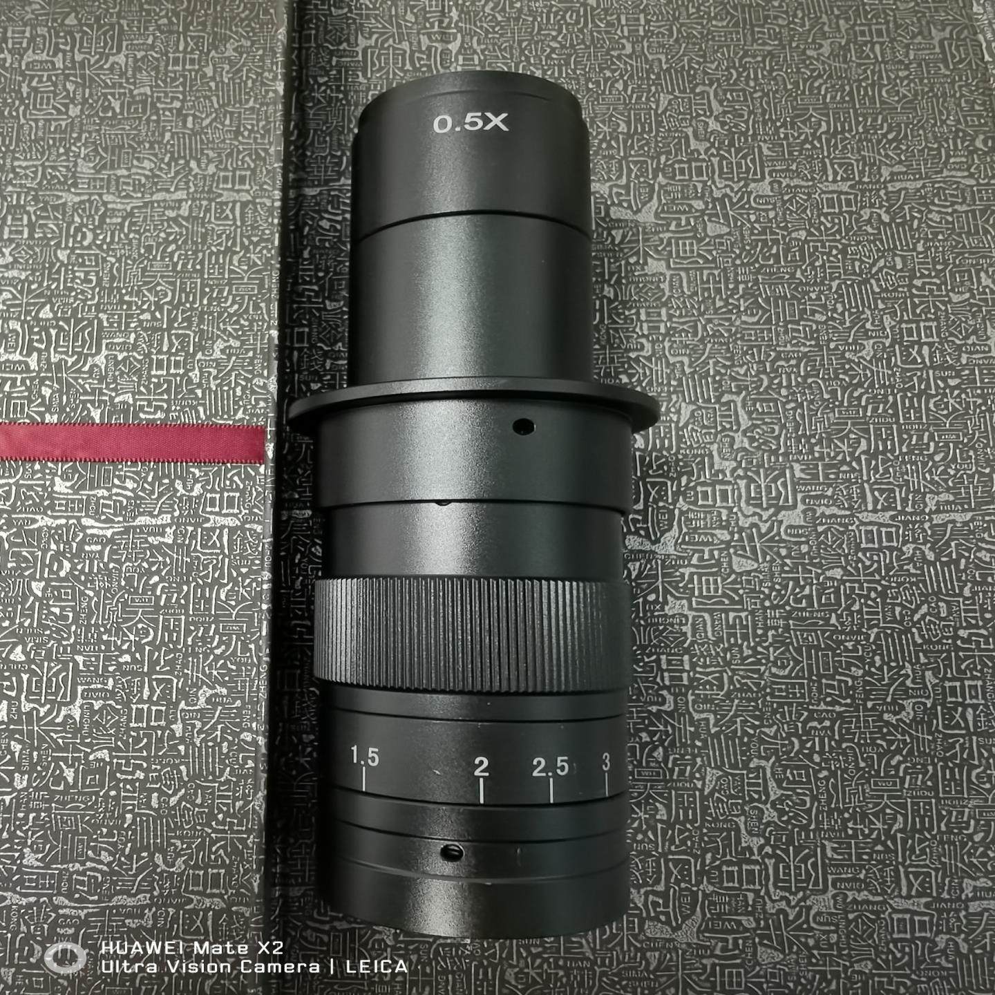 【议价】单筒变倍电子显微镜筒0745连续变倍工业镜头配05x摄