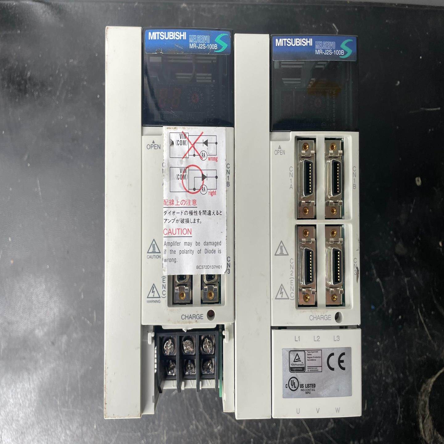 【议价】MR-J2S-100B 三菱伺服驱动器  全新未使用外观有