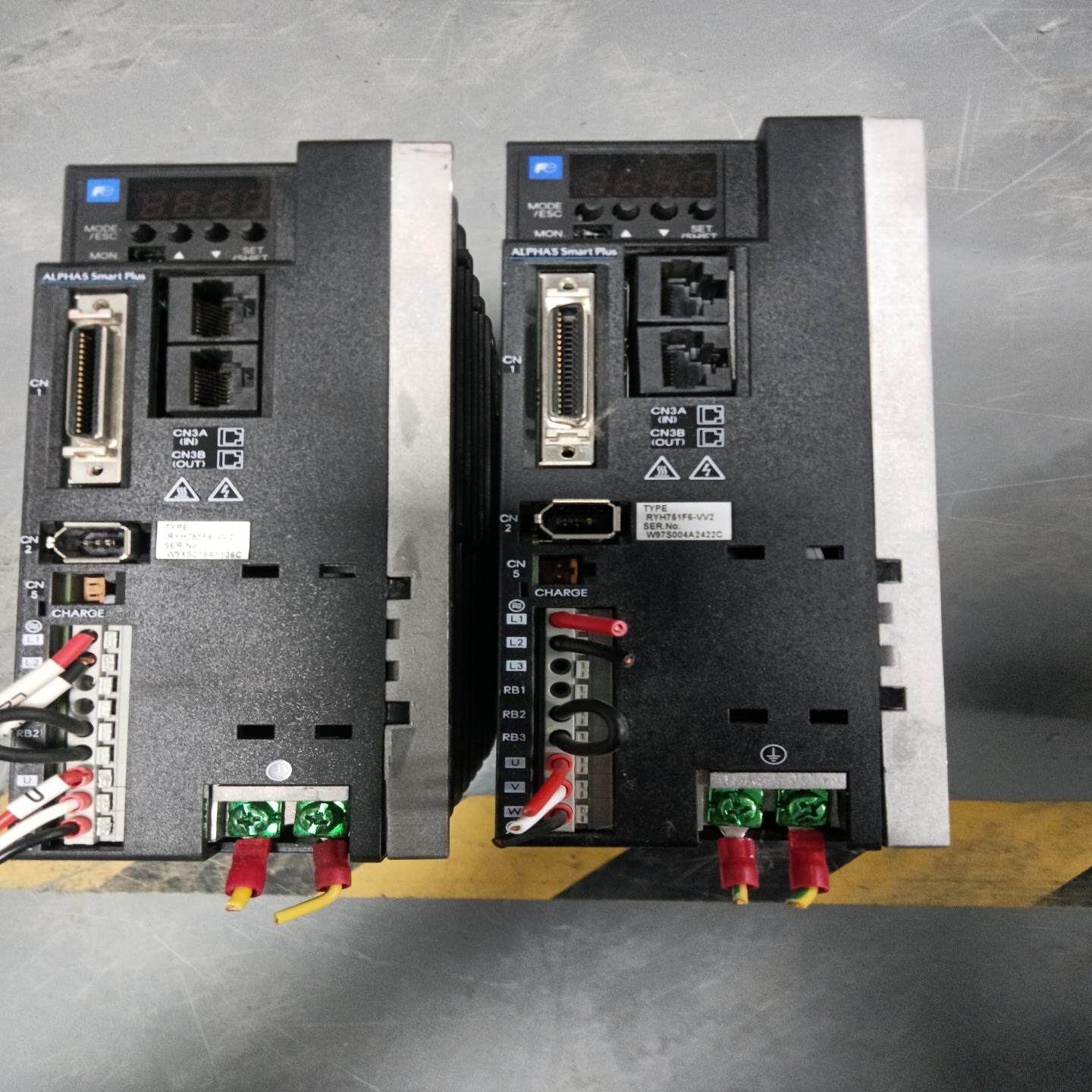 【议价】富士伺服拆机二手套装RYH751F6-VV2