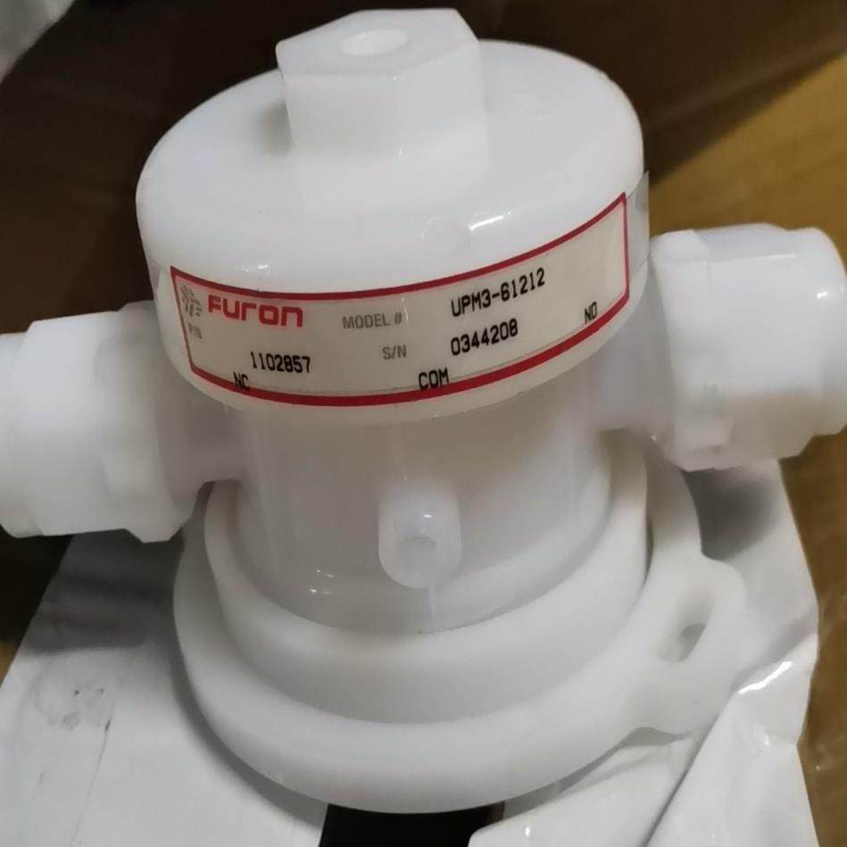 【议价】原装FURON圣戈班气动隔膜阀 三通阀 PFA三通隔膜阀 U