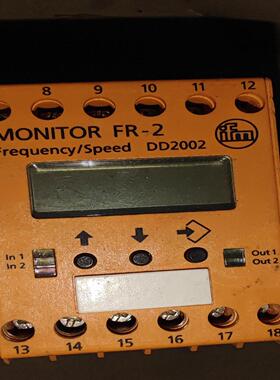 【议价】IFM易福门数据速度监视器 DD2002FR-2拆机成