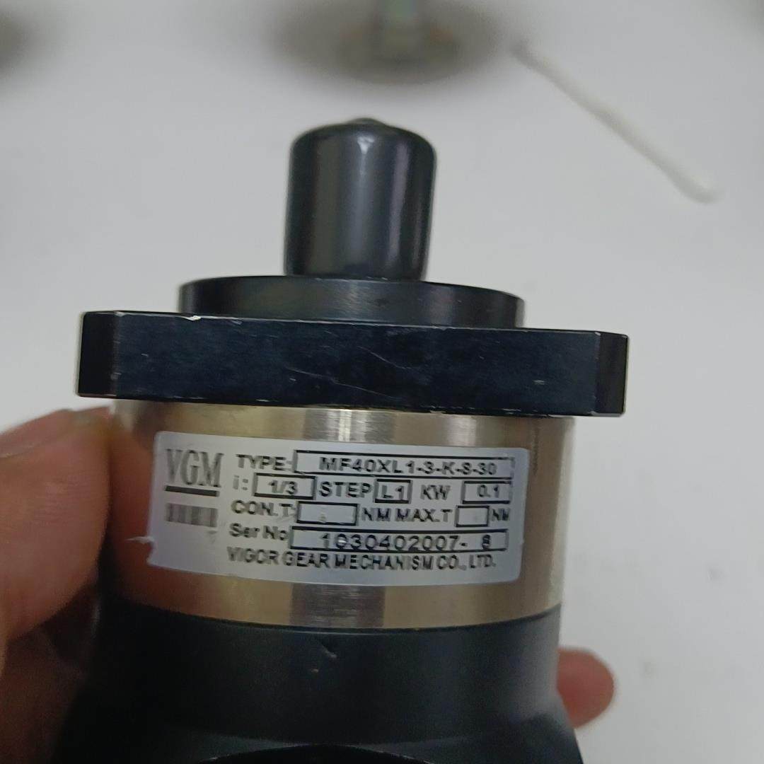 【议价】台湾  VGM MF40XL1-3-K-8-30减速器成色