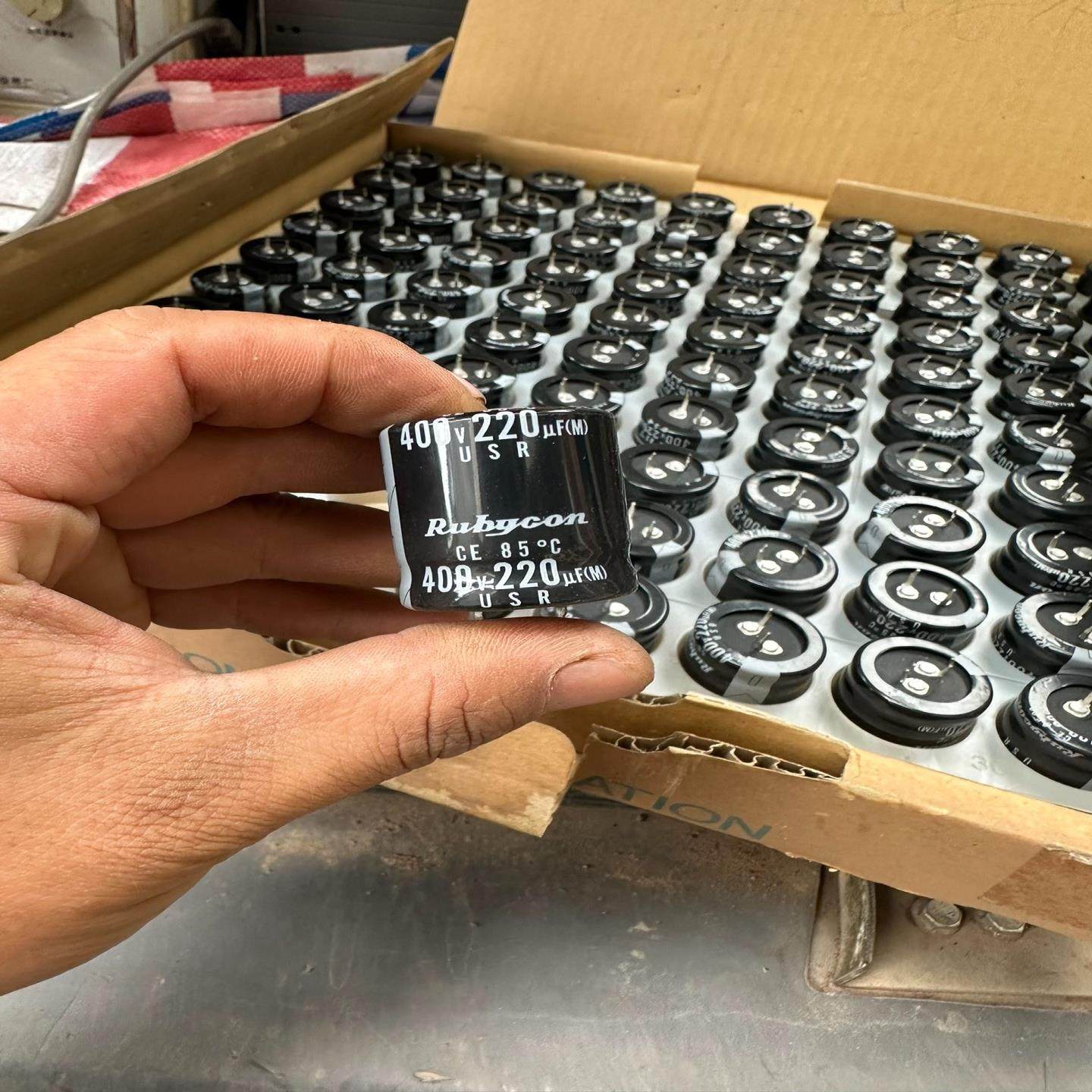 【议价】Rubycon红宝石 高压电解电容  胆机滤波电容 400V