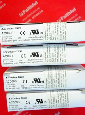 【议价】IFM AC009S 易福门全新安全AS-i从站模块 Sma