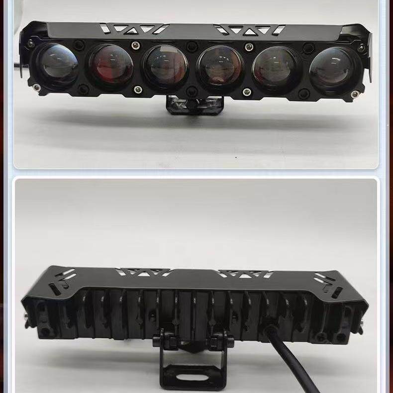 三轮车大灯超亮led电动电车灯强光摩托车前车灯泡外置12V通用改装