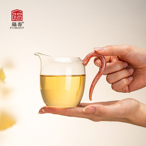福容美韵华璟玻璃公道杯家用茶海