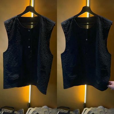 夏季新款男士时尚潮流百搭坎肩