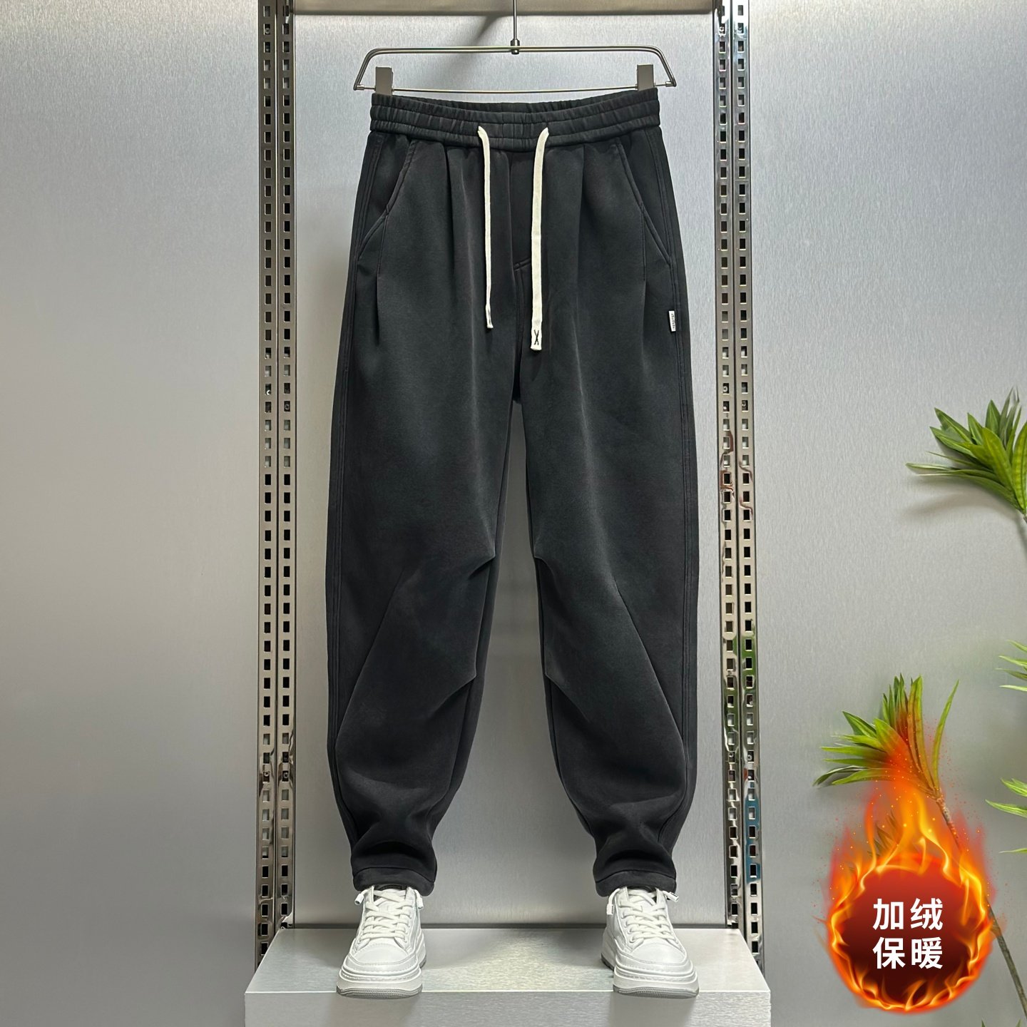 秋季爆款韩版时尚休闲束脚裤潮