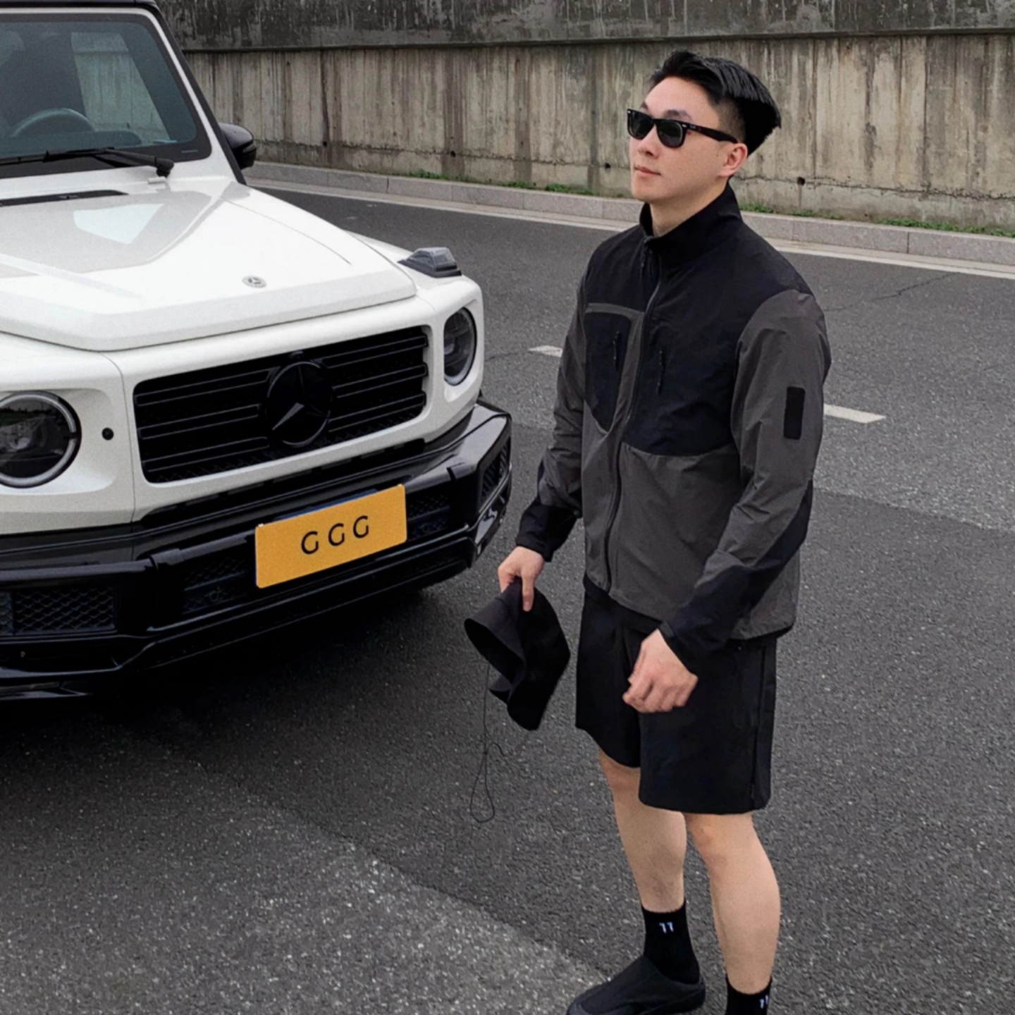 早秋新款男士时尚潮流夹克上衣