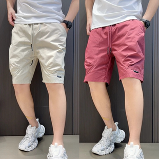 男士 五分短裤 大口袋短裤 休闲潮流百搭帅气速干凉感工装 时尚 夏季