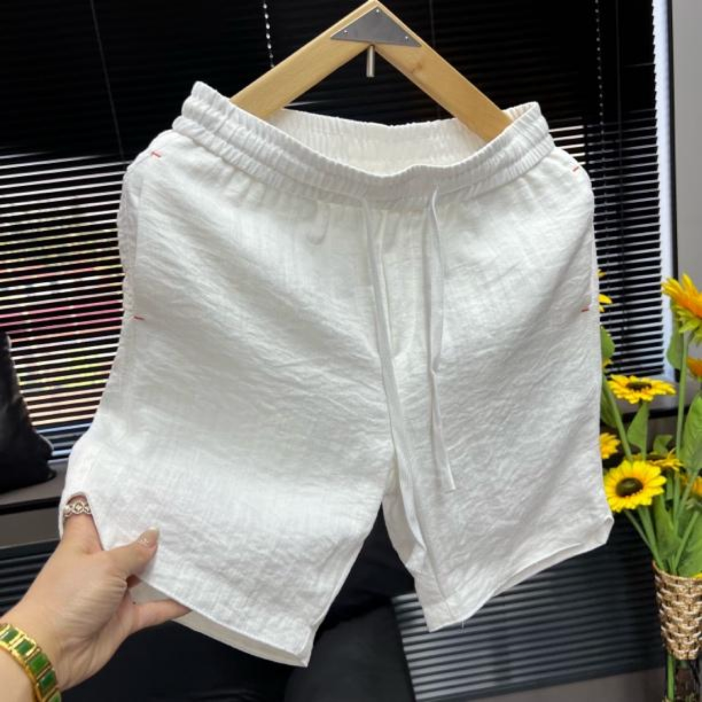 夏季薄款简约时尚休闲男女款短裤