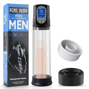 man electric penis pump as a sex toy for masturbation