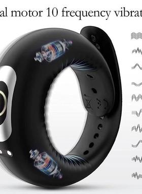 Penis Ring Vibrator Adjustable Vibrating Ring Delay Ejaculat