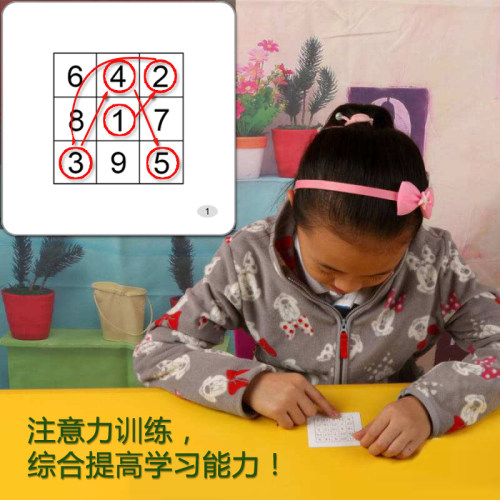 杜曼闪卡舒尔特方格注意力训练