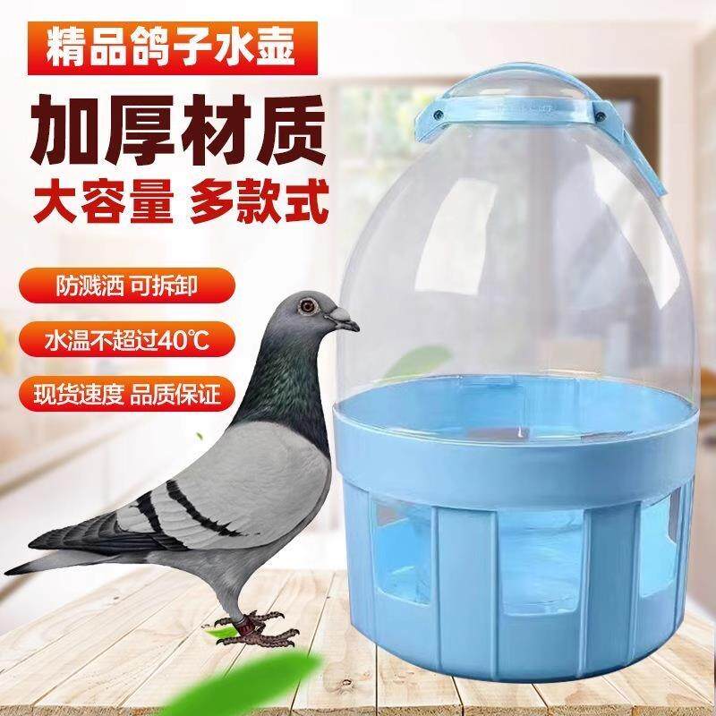 鸽子用品用具饮水器自动喂水信鸽水槽赛鸽喝水桶鸽具鸡用水壶加厚