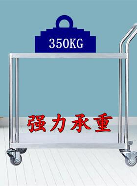 厂家多推用途双加厚不锈钢车搬运静音无磁平层板手工推TJD车具车