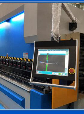 桥架全数控全自XGW动弯机63T/250折0数控弯机桥架折1000200**200