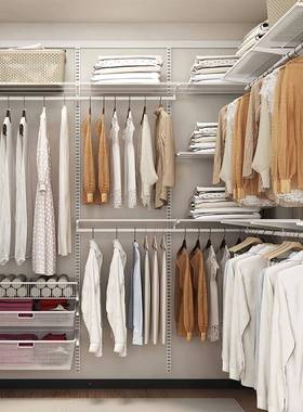 12米LQT货简架式金属易衣柜家用卧室收纳组合.拼装衣橱入步式衣帽