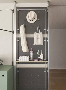 铝型材置架洞板洞板入海物洋顶天立地免打孔户玄关XLV客厅展示架