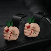 握功草汽车挂钩创意怪车载座椅背多能搞689置物挂钩车装 饰用品大