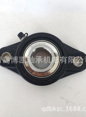 塑料轴承座配不锈球面钢外轴1承T21黑色白色可选ZCZPBT材质