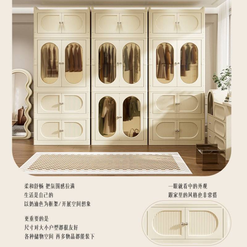 免安装收纳柜儿童衣柜家用卧室宝宝衣橱置物柜衣服储物柜简易衣柜