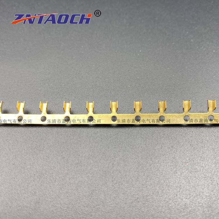 连带压线铜扣横连连绕接线端U扣型子微小号40000只装C型OGO线夹